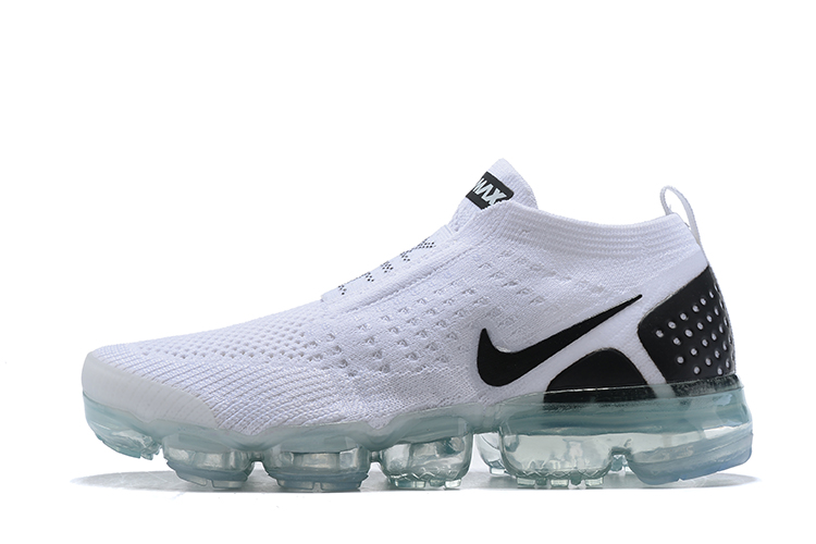 Nike Air VaporMax FK Moc White Black Shoes - Click Image to Close